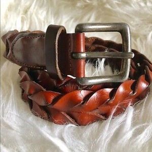Trafalgar Braided Leather Belt